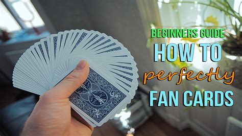how to spread a deck of cards|Easy Beginner Card Trick to Fan a Deck of Cards Perfectly.